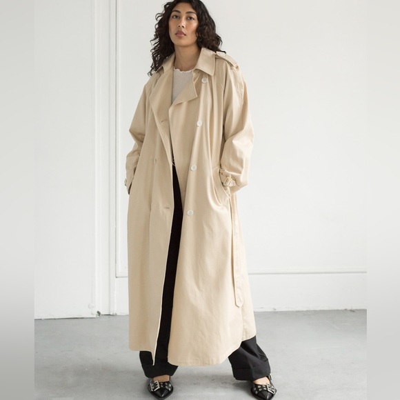Boheme Jackets & Blazers - Boheme Trench Coat in Natural, size 1